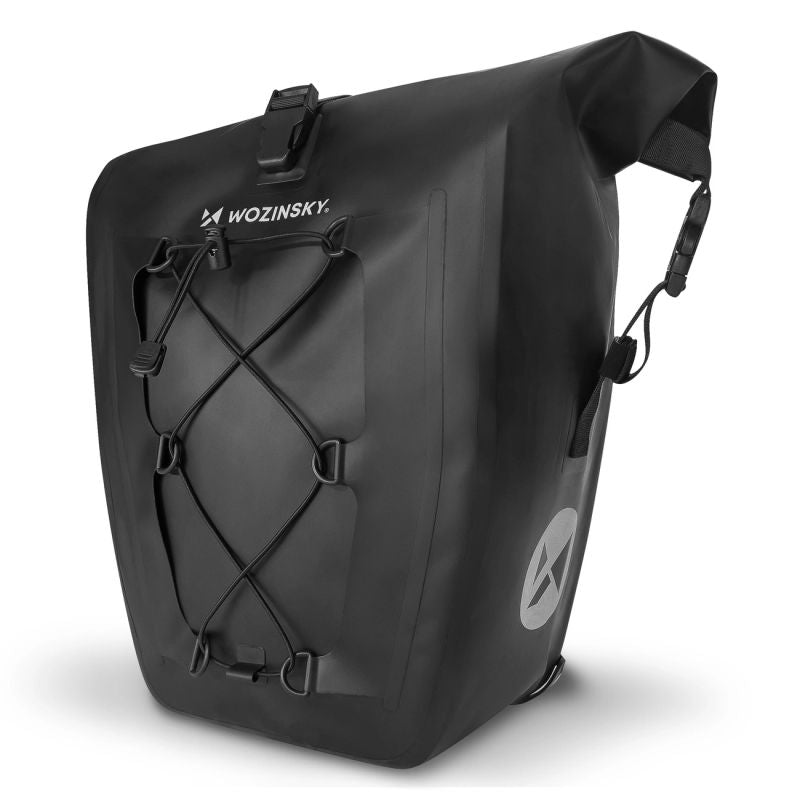 Wozinsky Waterproof Bike Pannier 25L Black ( ) fekete táska 5907769301490-81688