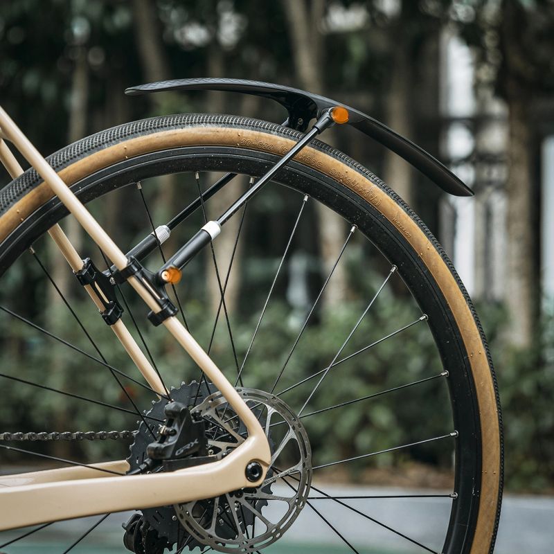 Wozinsky WBR-01 universal adjustable bicycle fender - black fekete kiegészítő 304004-198902