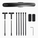 Wozinsky WBR-01 universal adjustable bicycle fender - black fekete kiegészítő 304004-198902
