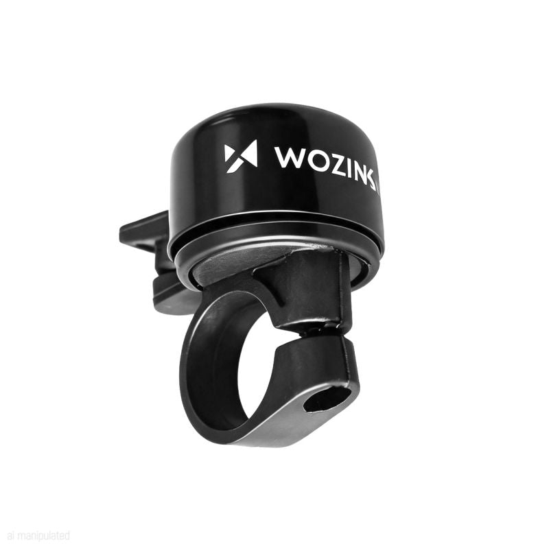 Wozinsky WDR-B1 Bicycle Bell for Bikes and Scooters, Mechanical Aluminum - Black fekete kiegészítő 304004-210635
