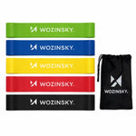 Wozinsky WGO-5 latex resistance bands - 5 pcs. kiegészítő 304004-197648