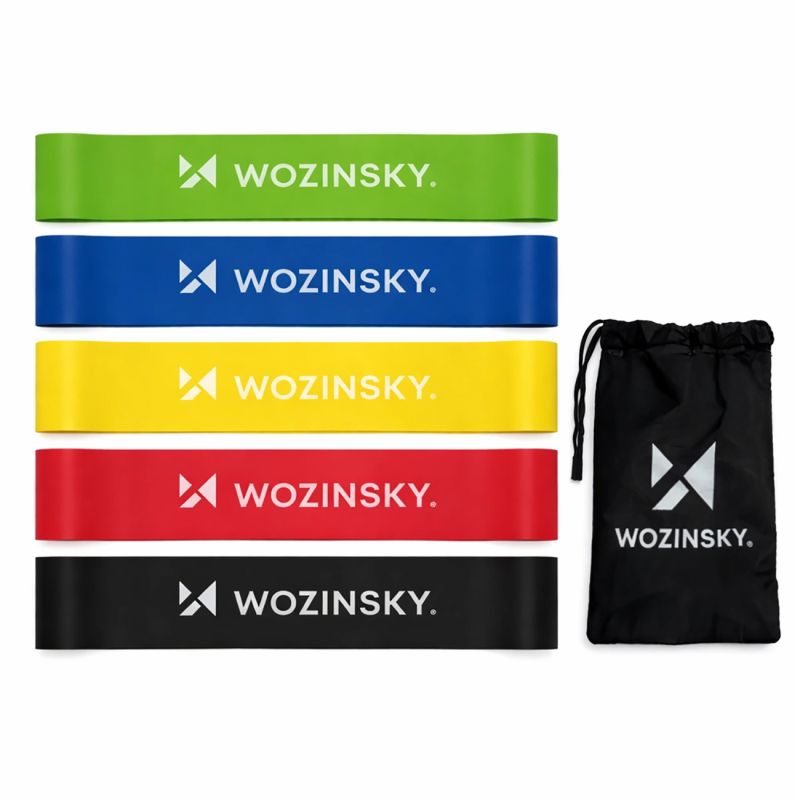 Wozinsky WGO-5 latex resistance bands - 5 pcs. kiegészítő 304004-197648