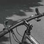 Wozinsky WGR-M22 MTB Bike Grips 22.2 mm Ergonomic Thumb Grips - Black fekete kiegészítő 304004-210721