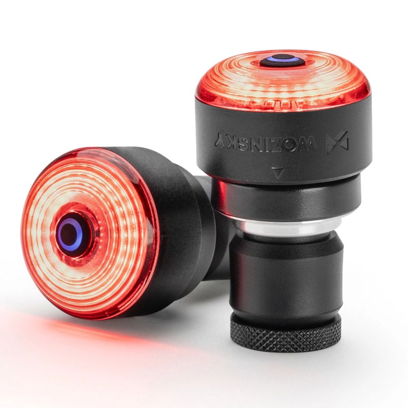 Wozinsky WIS-01 Waterproof Smart Tail Lights 2 pcs - Black fekete kiegészítő 304004-198906