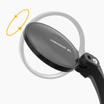 Wozinsky WLR-01I Rearview Left Bicycle Mirror - Black fekete kiegészítő 304004-198886