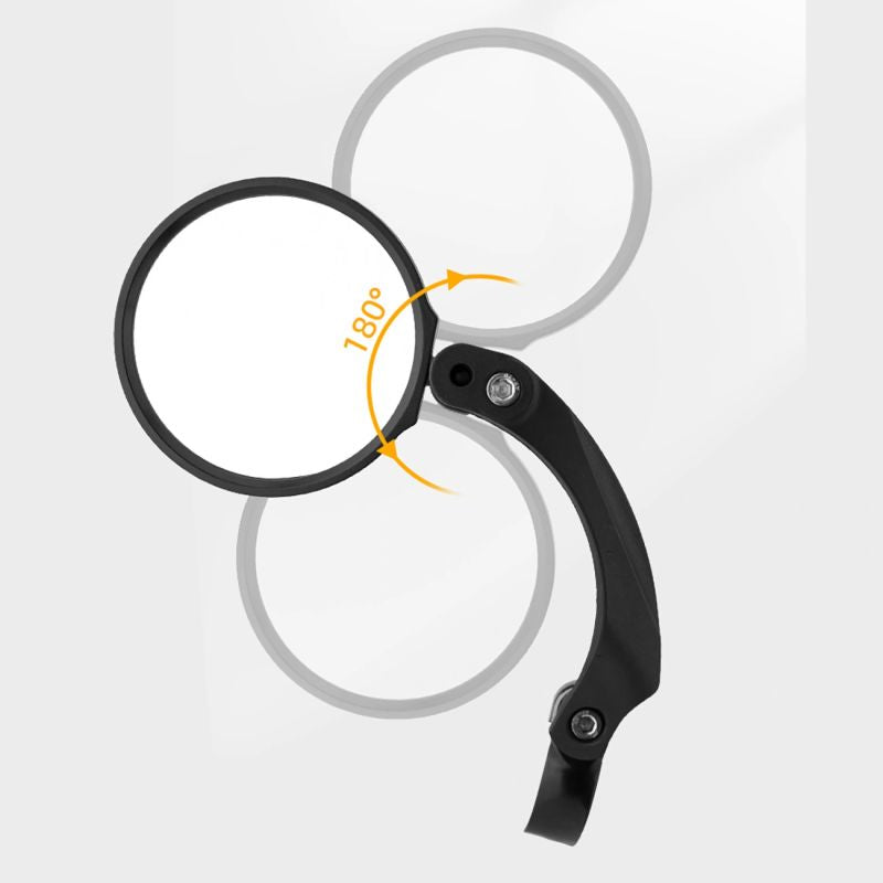 Wozinsky WLR-01I Rearview Left Bicycle Mirror - Black fekete kiegészítő 304004-198886