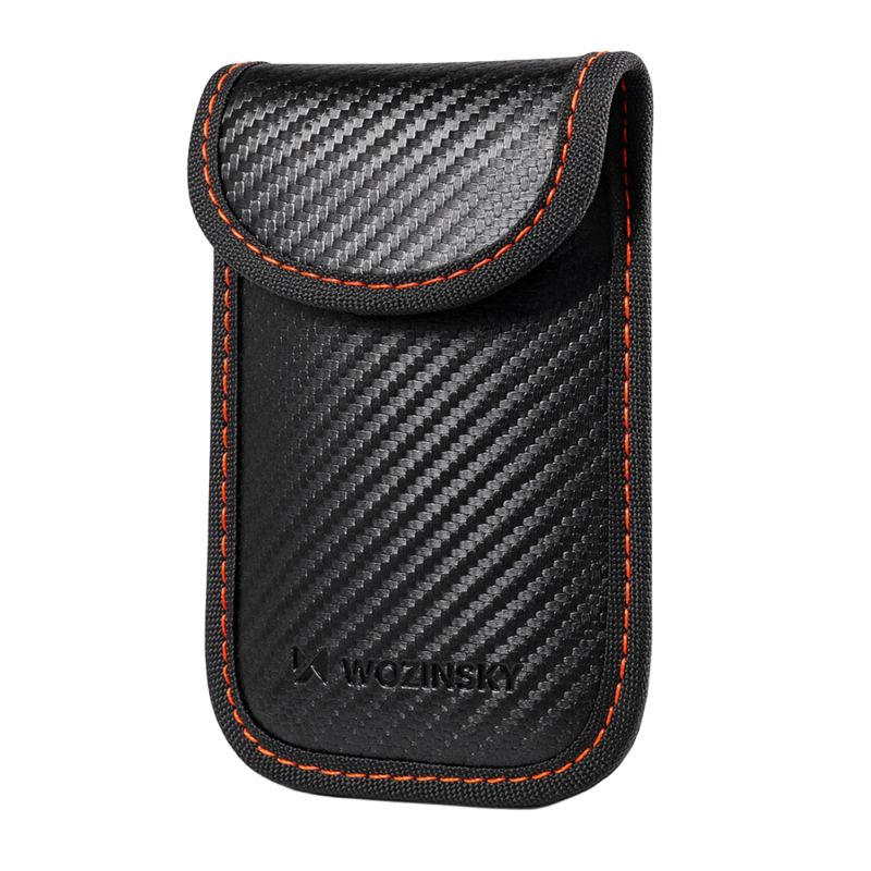 Wozinsky WPB-R14 RFID Blocking Case for Keyless Keys 14x9 cm - Black fekete kiegészítő 304004-210253