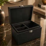 Wozinsky WPB-R16 RFID Blocking Box for Keyless Keys with Compartments cm - Black fekete kiegészítő 304004-210252
