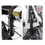 Wozinsky WSR-010 Bicycle Stand for 26-29 Inch Bikes, Adjustable, Anti-Slip - Black fekete kiegészítő 304004-210639