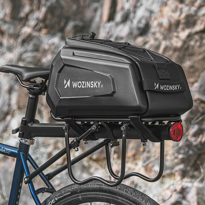 Wozinsky WSR-01B Bicycle Pannier for Trunk 9l - Black fekete kiegészítő 304004-198905