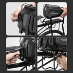 Wozinsky WSR-01B Bicycle Pannier for Trunk 9l - Black fekete kiegészítő 304004-198905