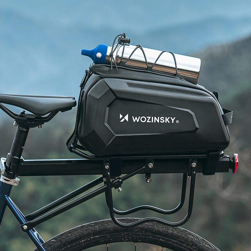 Wozinsky WSR-01B Bicycle Pannier for Trunk 9l - Black fekete kiegészítő 304004-198905