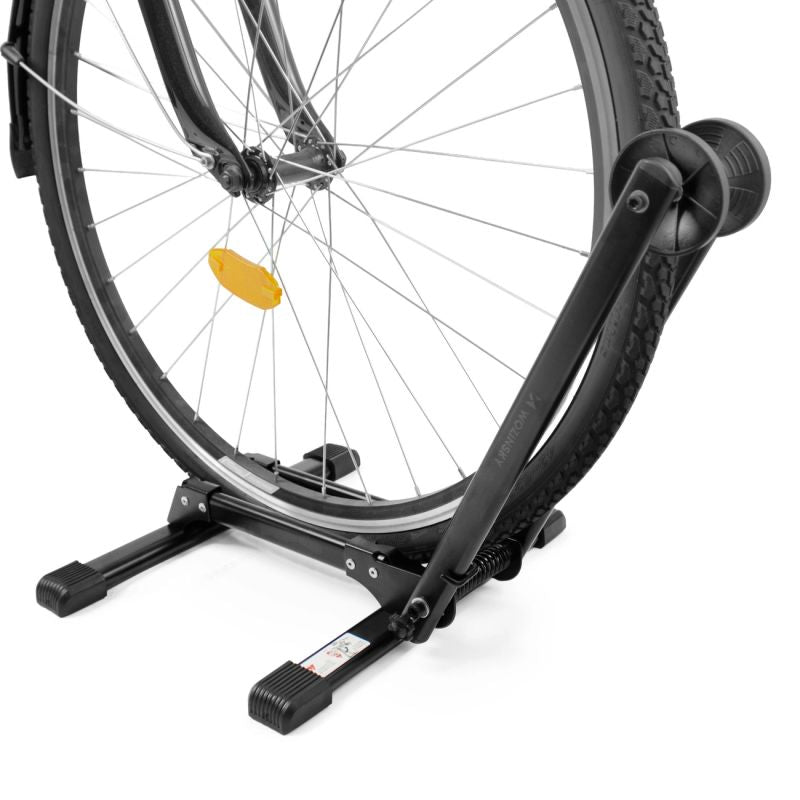 Wozinsky WSR-03 Folding Bike Stand for 20-27.5 Inch Bikes with Wheel Support - Black fekete kiegészítő 304004-210641