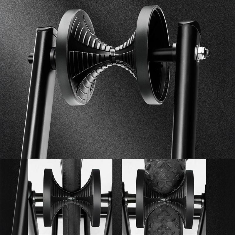 Wozinsky WSR-03 Folding Bike Stand for 20-27.5 Inch Bikes with Wheel Support - Black fekete kiegészítő 304004-210641