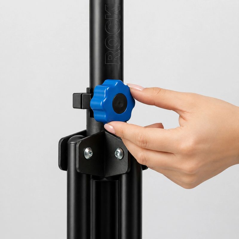 Wozinsky WSS-180 floor service stand with knobs for 30 kg bicycles - black fekete kiegészítő 304004-204490