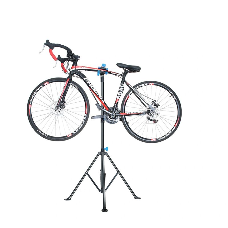 Wozinsky WSS-180 floor service stand with knobs for 30 kg bicycles - black fekete kiegészítő 304004-204490