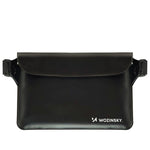 Wozinsky WWS-01 Waterproof PVC Waist Bag - Black fekete kiegészítő 304004-196026