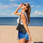 Wozinsky WWS-01 Waterproof PVC Waist Bag - Black fekete kiegészítő 304004-196026