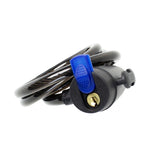 Wozinsky WZR-K3 Cable Bicycle Lock with Key 90 cm - Black fekete kiegészítő 304004-210636