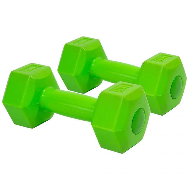 Inny EB FIT Composite Dumbbell Set 2x1kg Green 1027012 Kiegészítő