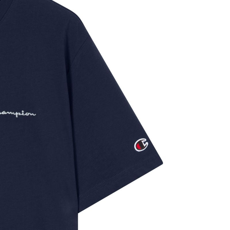 Men's Champion SS Tee Navy Blue 221798 BS501 sötétkék póló