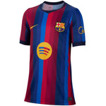 Nike FC Barcelona 2026/27 Stadium Home Kids' Jersey Burgundy kék kiegészítő II1624683