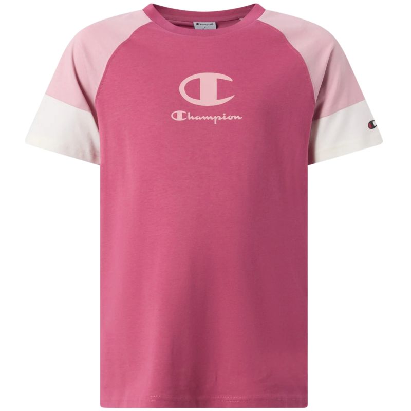 Champion SS Tee for Kids Pink 307719 PS029 rózsaszín gyerek póló 307719PS029