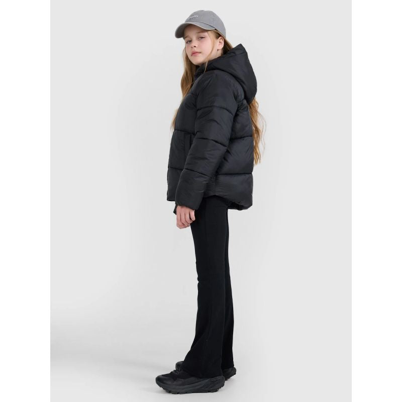 4f Girls' down jacket with synthetic filling 4FJRAW25TDJAF0817-20S Ruházat