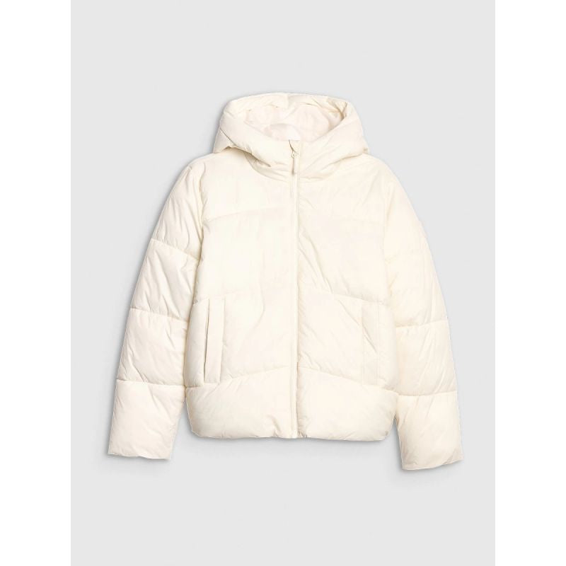 Girls' down with synthetic filling 4F 4FJRAW25TDJAF0825-10S kabát