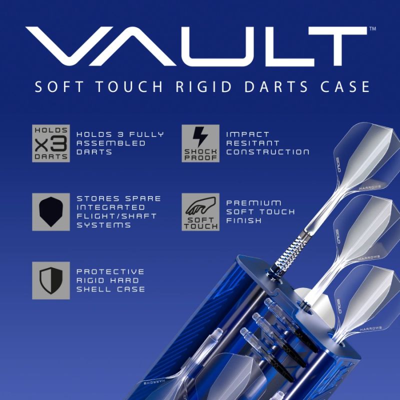 Harrows VAULT DART CASE red Egyéb