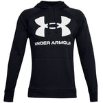 Under Armour Under Armor Rival Fleece Big Logo HD 1357093 001 sweatshirt fekete pulóver