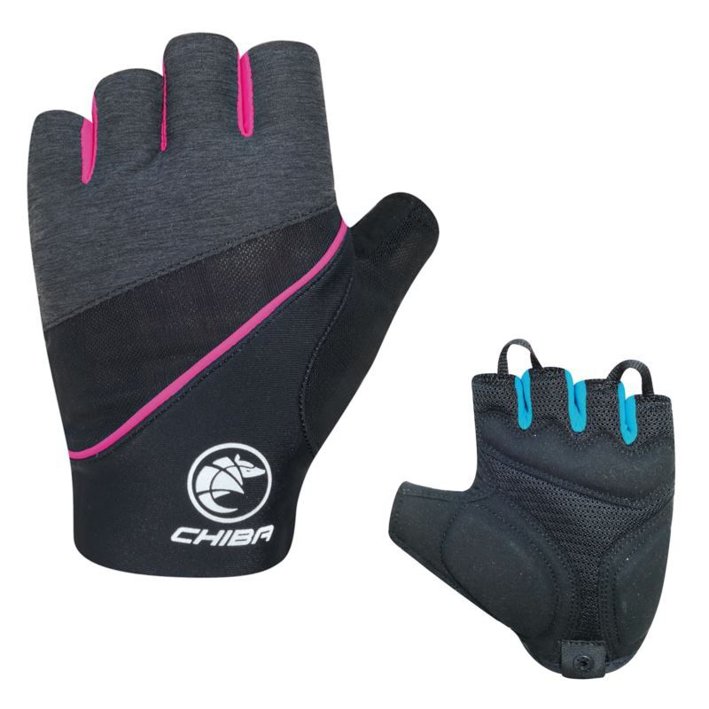 CHIBA LADY GEL PREMIUM II women's gloves, pink, size rózsaszín kerékpáros kesztyű SI3019122P-2