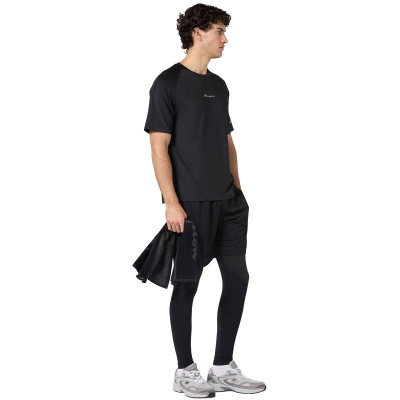 Men's Champion SS Tee Black 221750 KK001 fekete póló