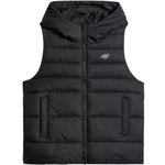 Boy's vest 4F M313 deep 4FJWSS26TVJAM313 20S fekete clothing