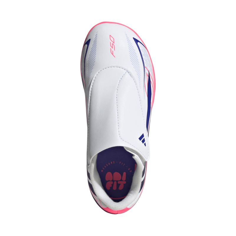 Adidas F50 Hyperfast Club Velcro FG/MG Kids' Soccer cipő KK1345