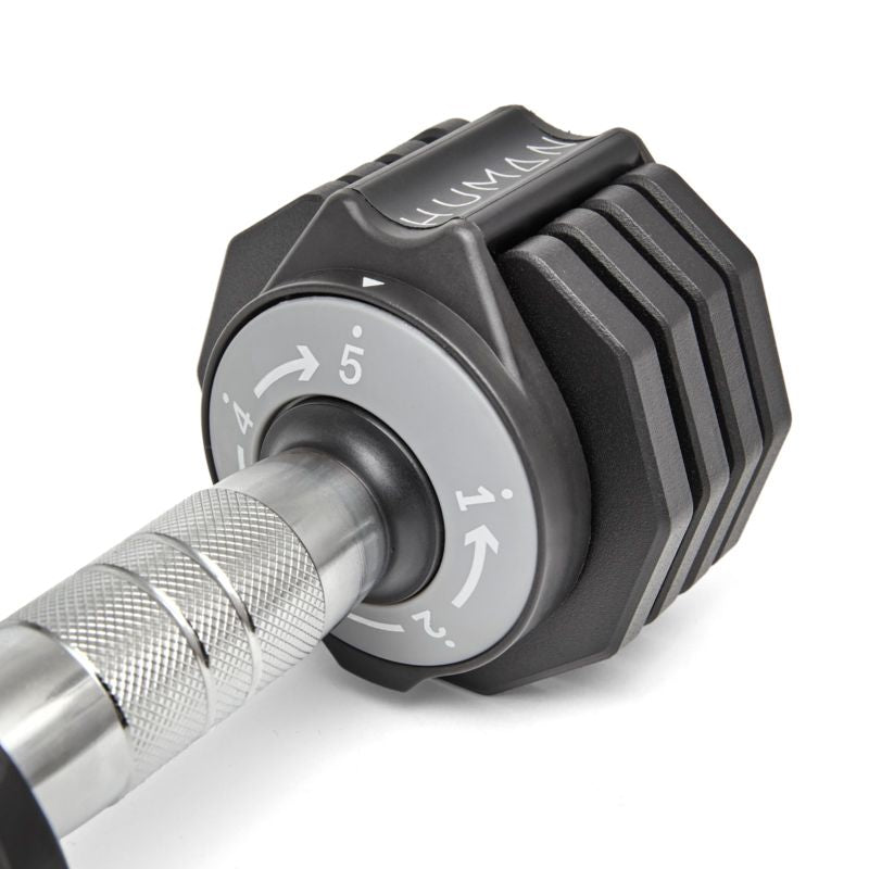 Half Human Adjustable Dumbbells 5kg fekete edzőfelszerelés SFIT-P-HH30001