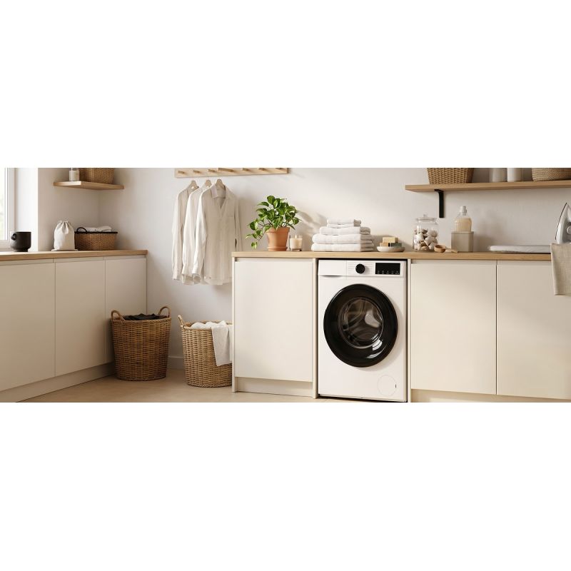 Vans Ravanson washing machine 6 kg 1200 rpm | steam program | start delay | class A home appliances