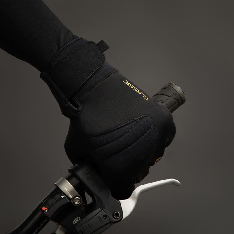 CHIBA CLASSIC Gloves Black Gold arany kesztyű