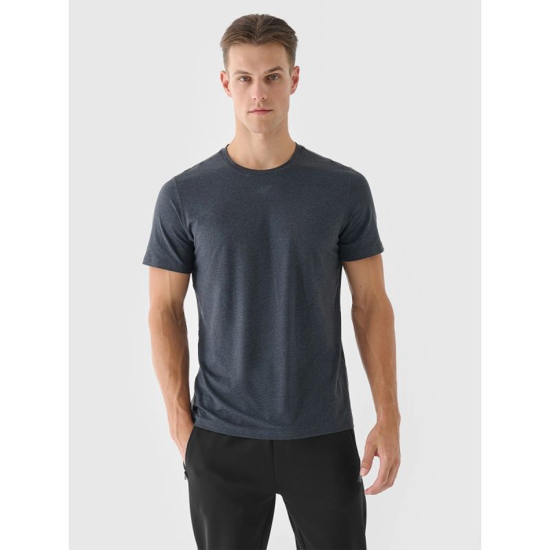 Men's quick-drying regular training T-shirt 4F 4FWAW24TFTSM1003-22M póló