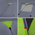 Nc6006 Green-Grey Discovery Nils Camp Tent szürke hátizsák
