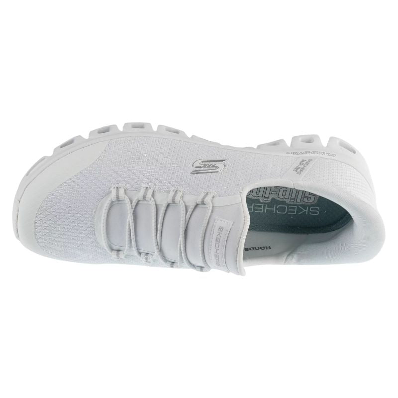 Skechers Slip-Ins: Glide-Step - Pursuit White fehér utcai cipő 104547-WSL