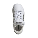 Adidas Grand Court 3.0 Kids' White and ezüst cipő