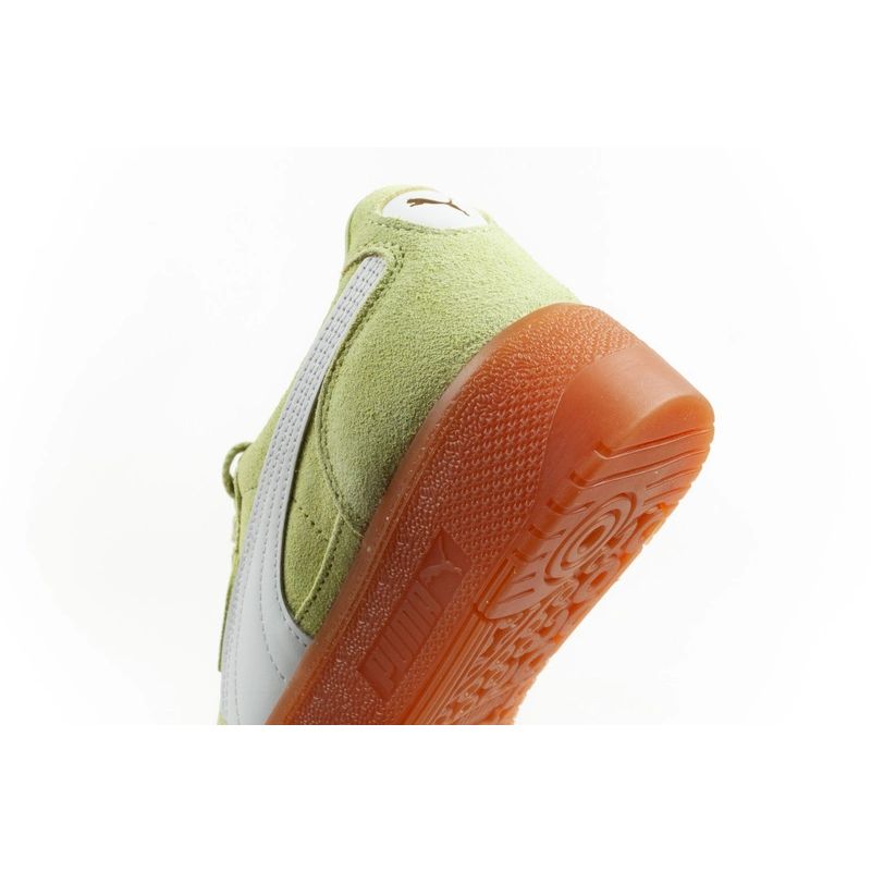Puma women's sports sneakers Palermo platform fashionable zöld utcai cipő