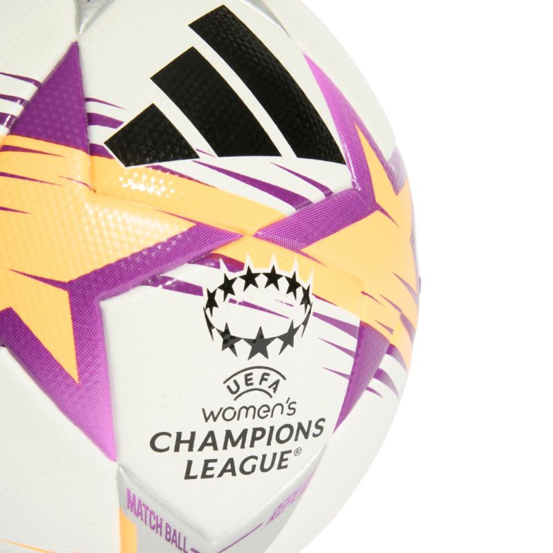 Adidas UCL Women's League 26/27 League Stage White/Orange/ ezüst focilabda KE5142