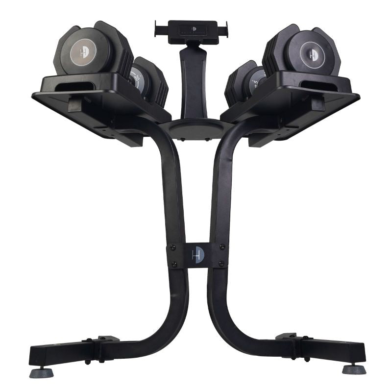Half Human Adjustable Dumbbell Stand fekete edzőfelszerelés SFIT-P-HH30004