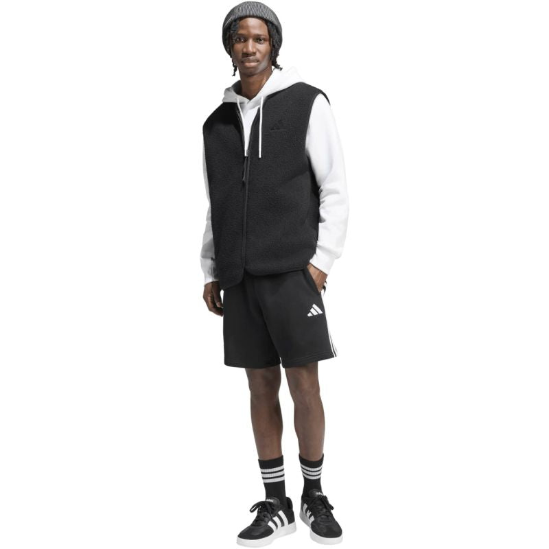 Adidas Men's Essentials 3-Stripes French Terry Shorts fekete ruházat KY6545