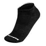 Skechers 3pk Unisex Terry Qtr Crew Black