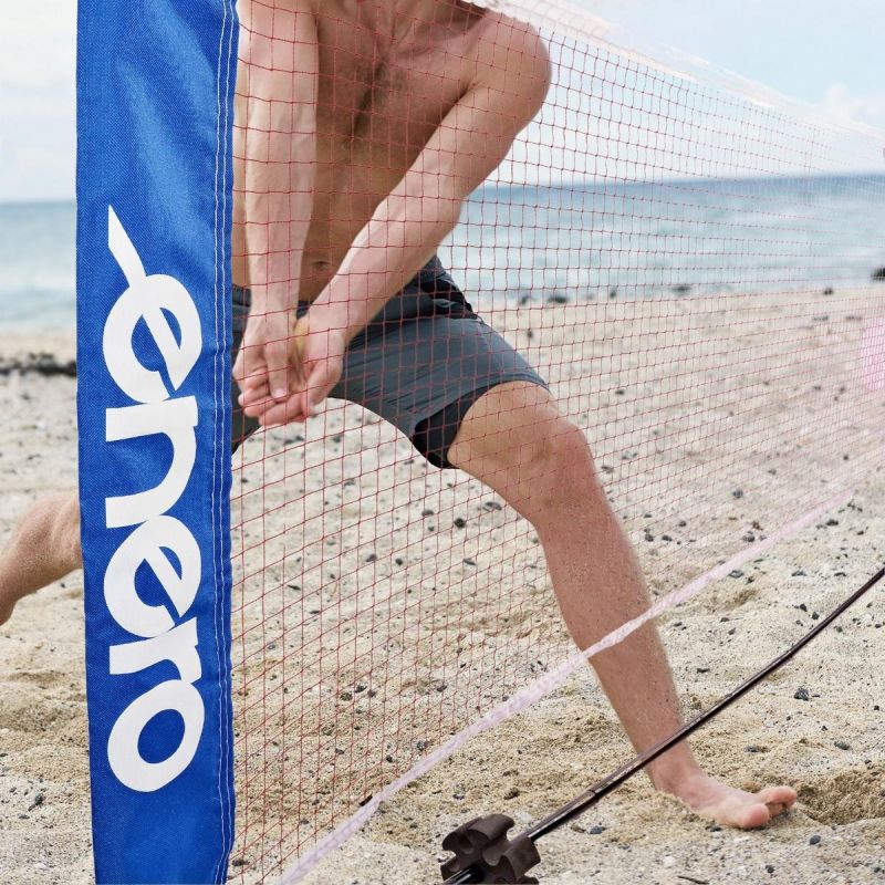 Enero Net With Posts 2in1 For Tennis, Foot Volley nets
