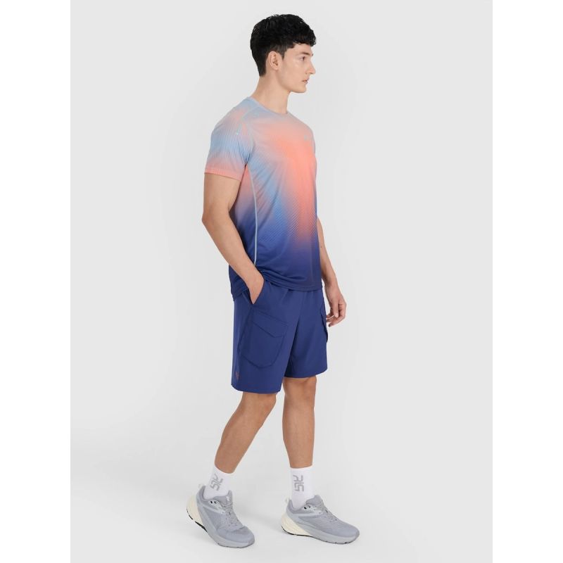 4F Men's quick-drying training shorts x Robert Lewandowski ruházat RL9SSS25TFSHM1201-31S