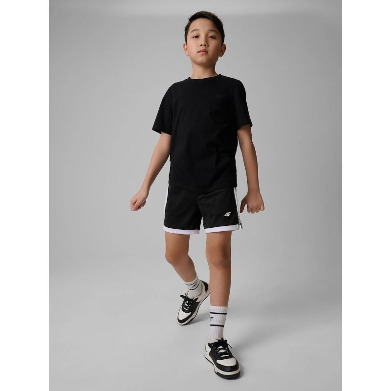 4F Boys' Plain Regular-Fit T-Shirt gyerek póló 4FJRMM00TTSHM3596-20S